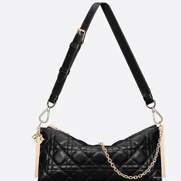 Bag Black Club Cannage Dior Lambskin 0429 Luxury